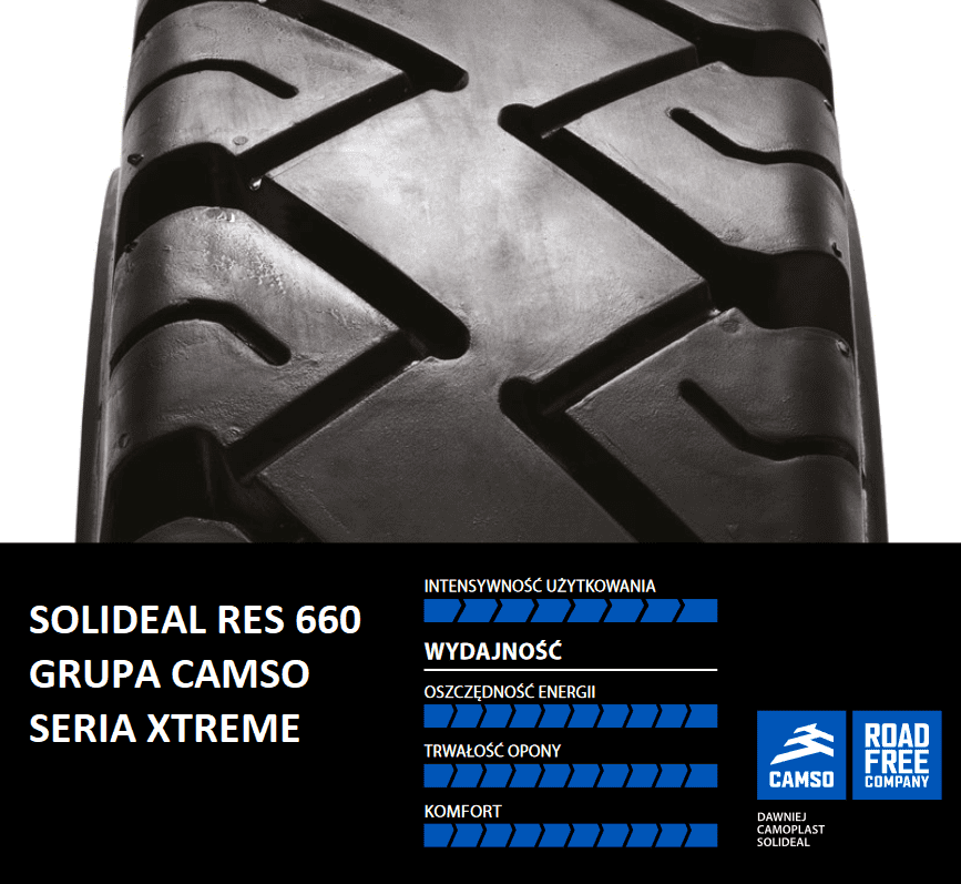 RES660 18 - Opona 200/50-10/6.50 RES 660 SOLIDEAL STD